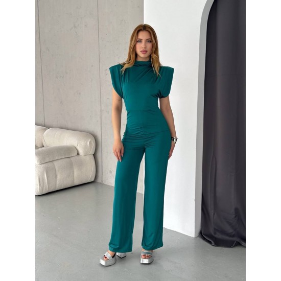 210008 Emerald Green Pants suit