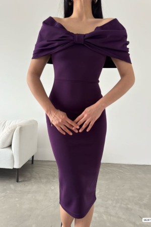 210259 purple DRESS