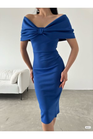 210260 TOPTAN SAKS ELBİSE