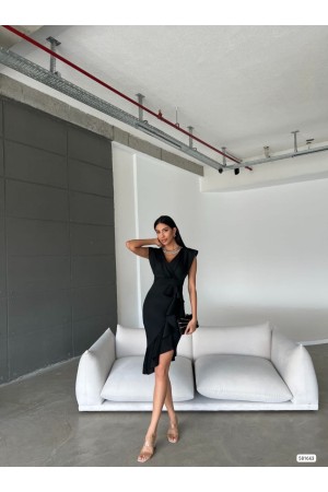 210311 TOPTAN SİYAH ELBİSE