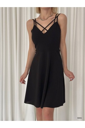 210324 TOPTAN SİYAH ELBİSE