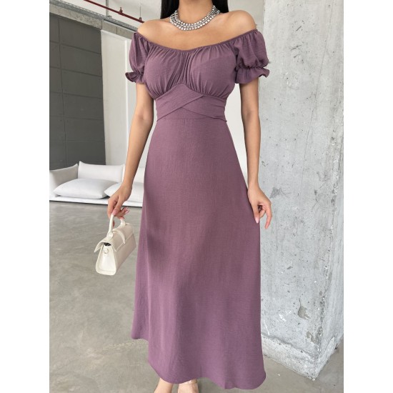 210332 damson DRESS