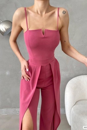 210336 dried rose OVERALLS