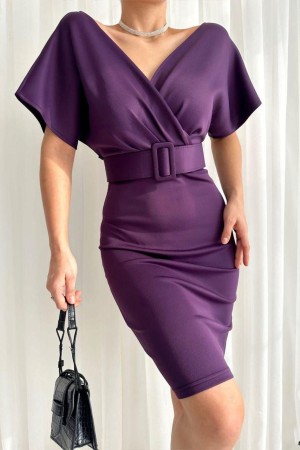 210374 purple DRESS
