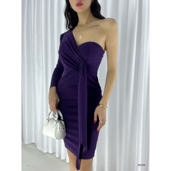 210444 purple Evening dress
