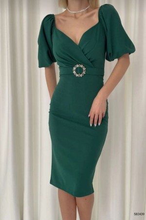 210459 Emerald Green DRESS