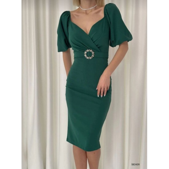 210459 Emerald Green DRESS