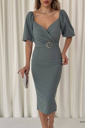 210460 Water is green DRESS