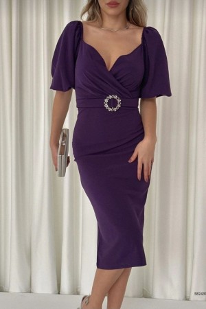 210461 purple DRESS