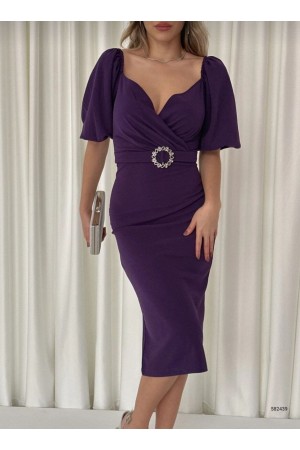 210461 purple DRESS