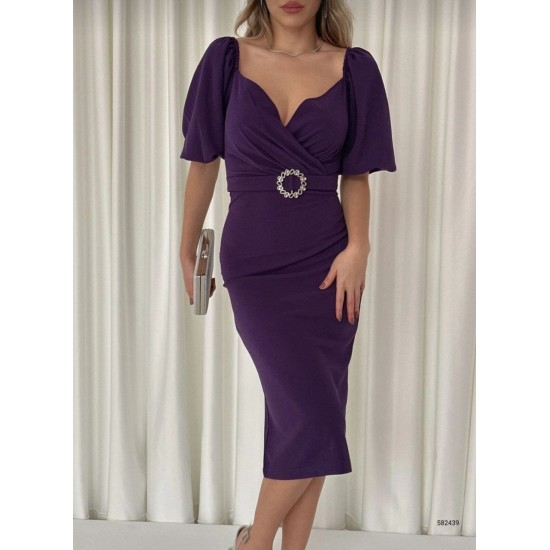 210461 purple DRESS