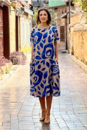 211113 patterned DRESS