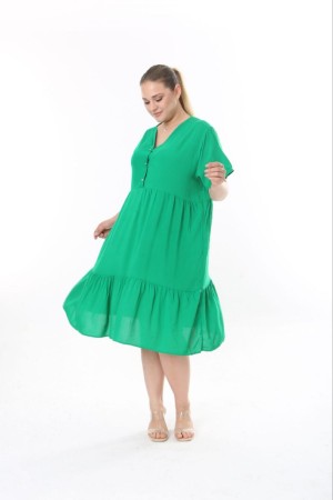 211123 GREEN DRESS
