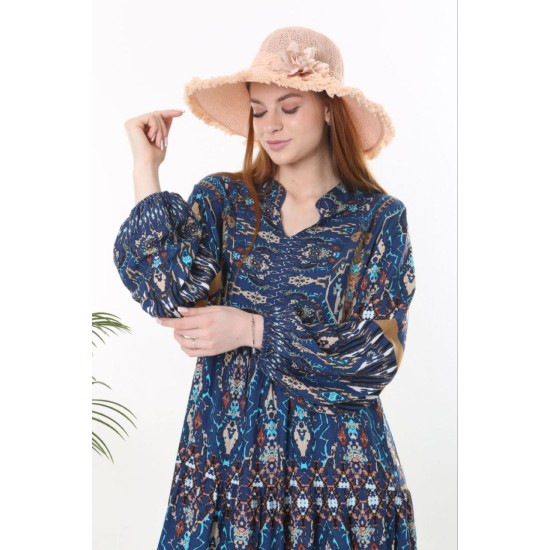 211134 patterned DRESS