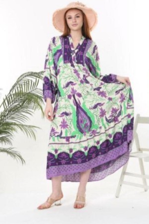 211137 patterned DRESS