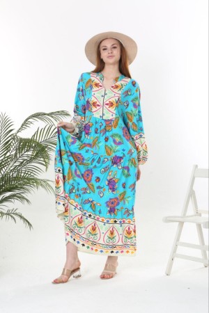 211141 patterned DRESS