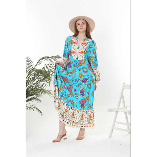 211141 patterned DRESS