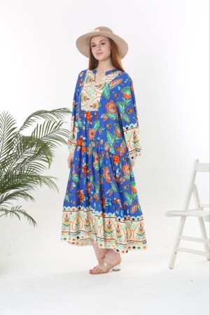 211142 patterned DRESS