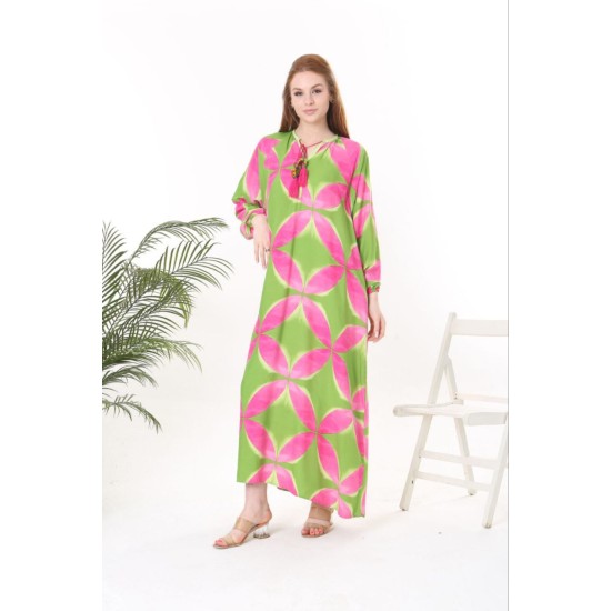 211144 patterned DRESS