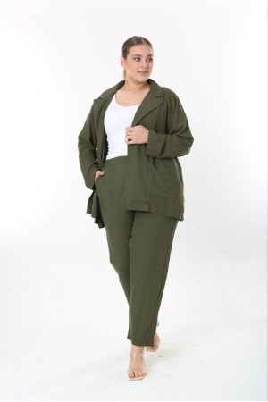 211151 TOPTAN HAKİ PANTOLON TAKIM