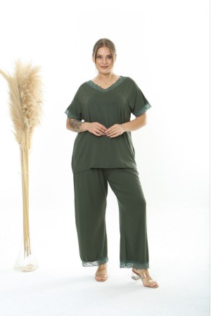 211158 TOPTAN HAKİ PANTOLON TAKIM