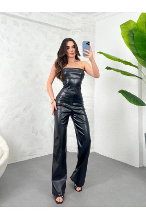 211408 TOPTAN SİYAH PANTOLON TAKIM