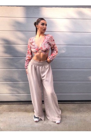 211411 TOPTAN BEJ PANTOLON TAKIM