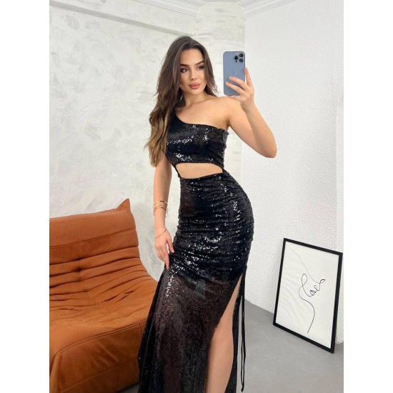 211455 black Evening dress