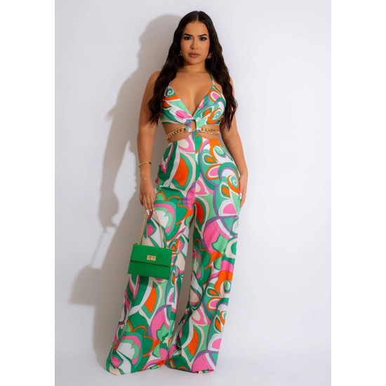 211481 patterned OVERALLS