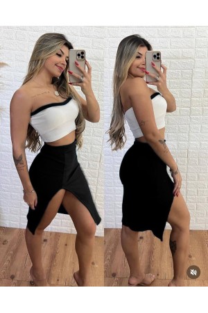 211490 TOPTAN SİYAH ETEK TAKIM