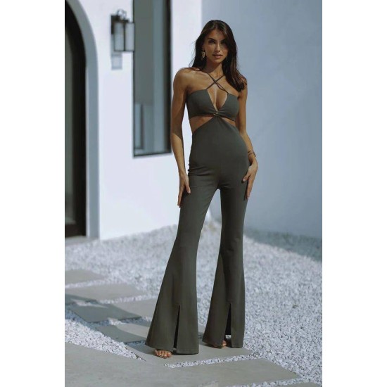 211507 khaki OVERALLS