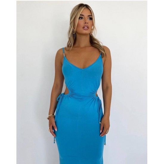 211593 blue DRESS