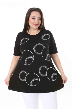 211718 TOPTAN SİYAH BLUZ