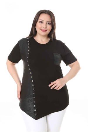 211721 TOPTAN SİYAH BLUZ