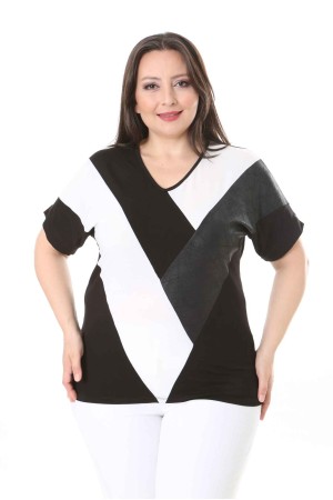 211725 TOPTAN SİYAH BLUZ