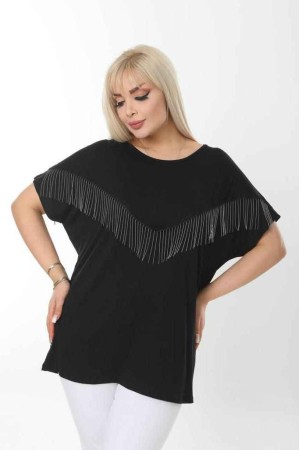 211728 TOPTAN SİYAH BLUZ