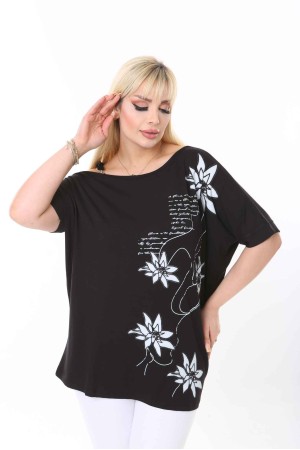 211732 TOPTAN SİYAH BLUZ