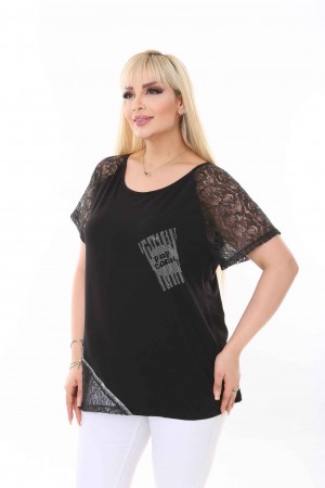 211739 black BLOUSE