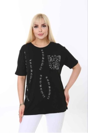 211741 TOPTAN SİYAH BLUZ