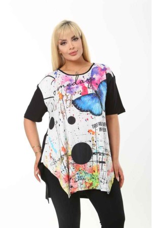 211750 TOPTAN SİYAH BLUZ