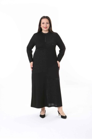 211764 TOPTAN SİYAH ELBİSE