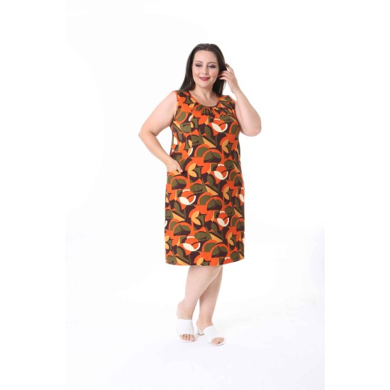 211770 patterned DRESS