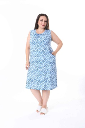 211771 patterned DRESS