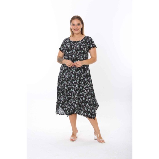 211784 patterned DRESS