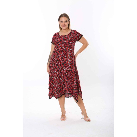 211786 patterned DRESS