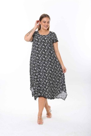 211787 patterned DRESS