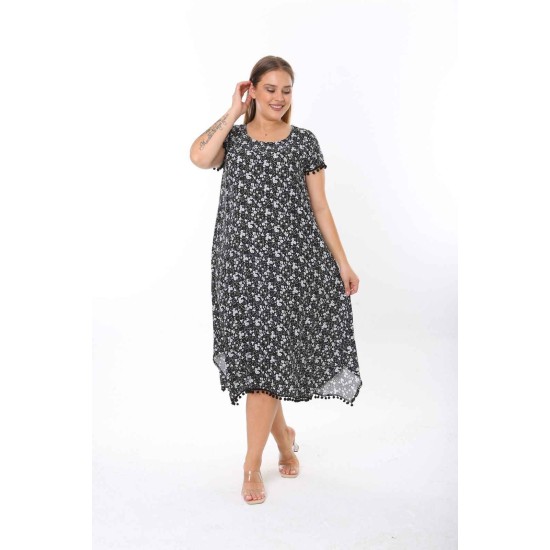 211787 patterned DRESS