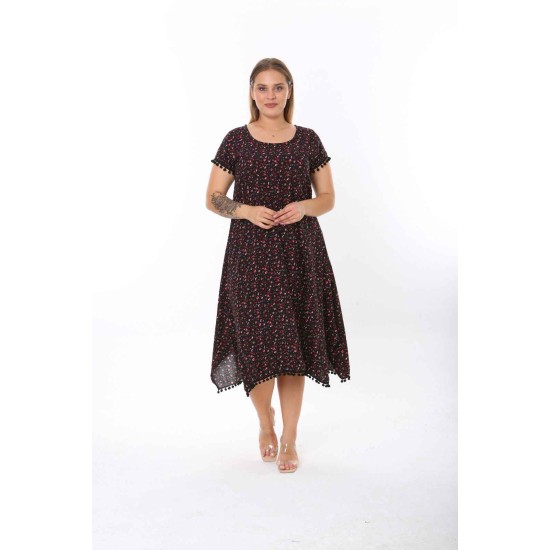 211788 patterned DRESS