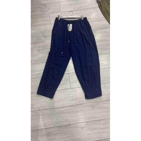211801 Navy blue TROUSERS
