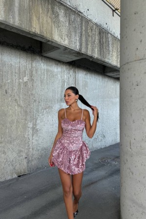 212115 patterned Evening dress